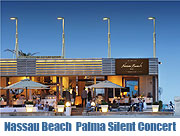 Silent Concert - das Open Air Event erstmals am Nassau Beach Palma de Mallorca am 13.08.2011 (©Foto.NASSAU BEACH)